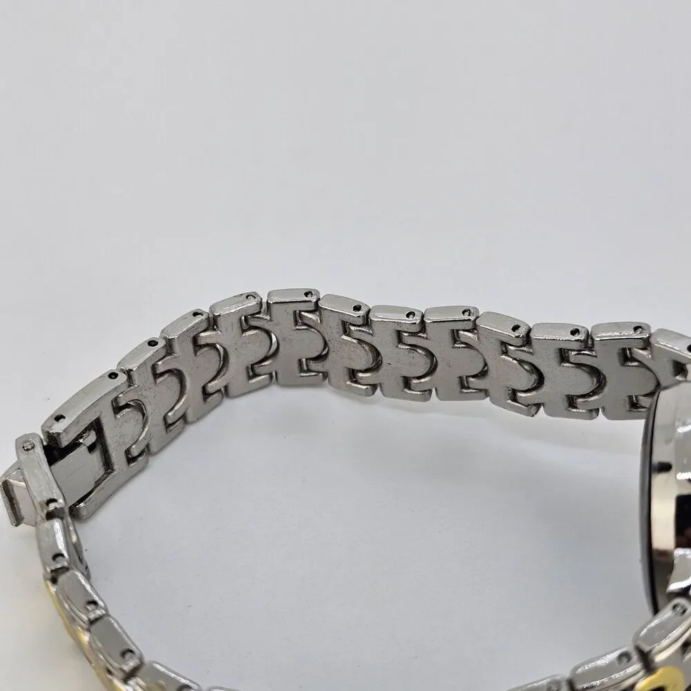 Women's Watch 24MM White Dial Two Tone Bracelet‎ Band 6.5
